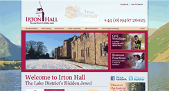 Desktop Screenshot of irtonhall.co.uk
